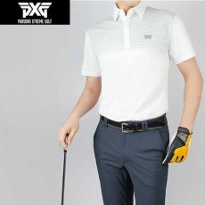 PXG 엠보 아이스 배색 스카치 카라티 3color