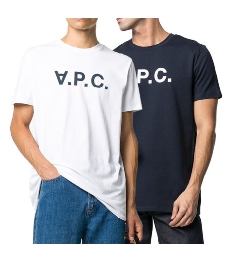 아페쎄 APC 벨벳로고 반팔 티셔츠