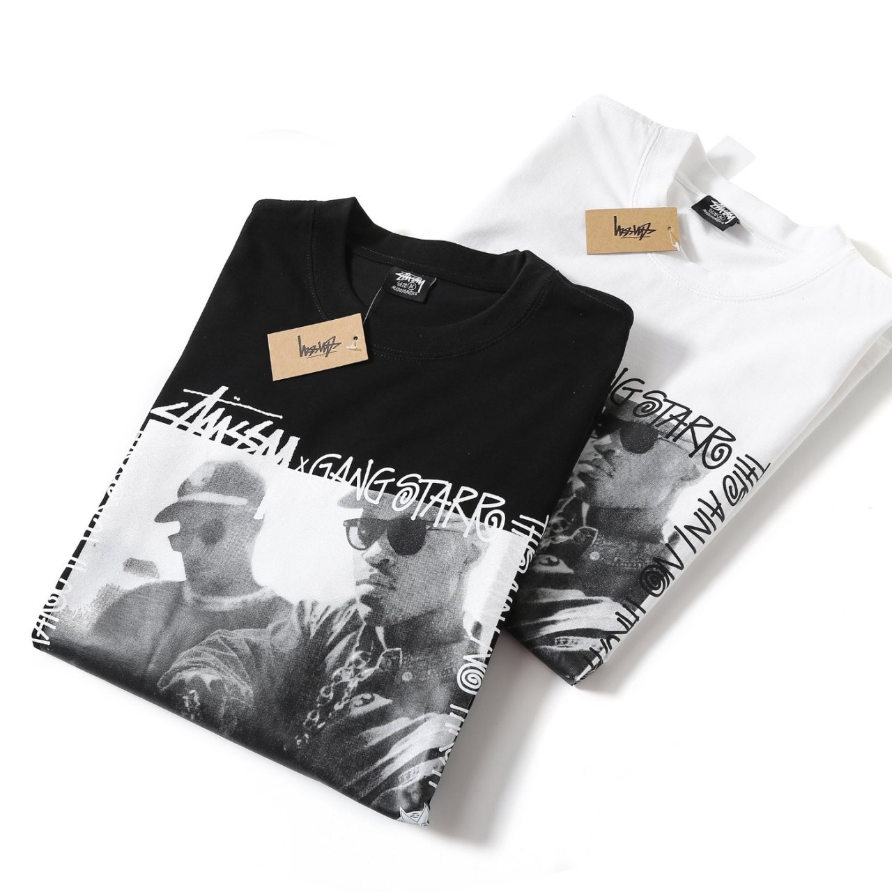 [STUSSY x GANGSTARR] 스투시 x 갱스타 23SS 콜라보 반팔티