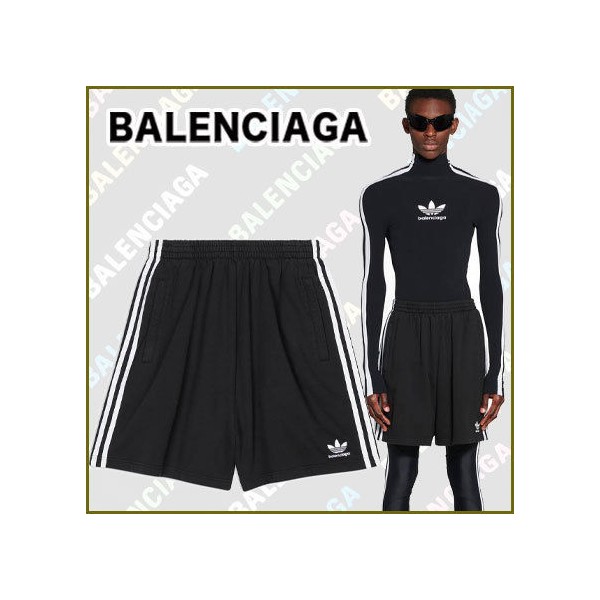 [BALENCIAGA] 발렌시아가 x 아디다스 23SS 포플린 반바지-레플리카 사이트 쇼핑몰