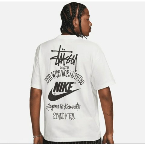 [NIKE x STUSSY] 나이키 x 스투시 23SS 더 와이드 월드 트라이브 반팔티 - 수입