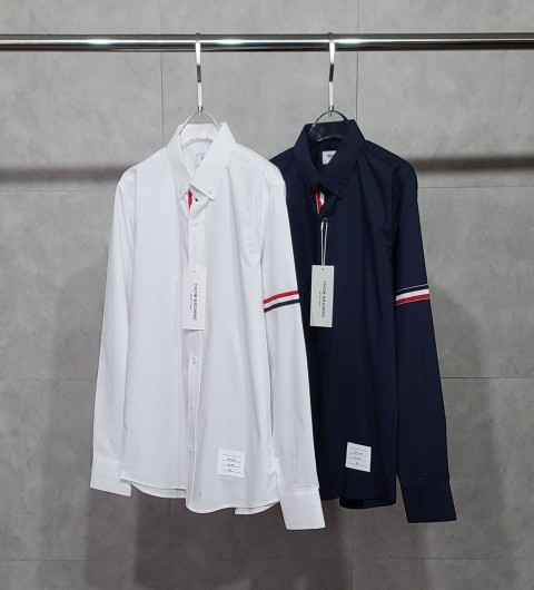톰브라운 삼선완장 베이직 셔츠 2color