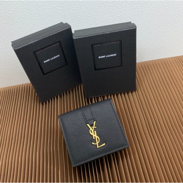 입생로랑 YSL 금장로고 컴팩트 반지갑-레플리카 사이트 쇼핑몰