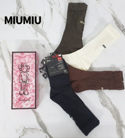 미우 미우 양말 Socks  4개 세트 -no.240