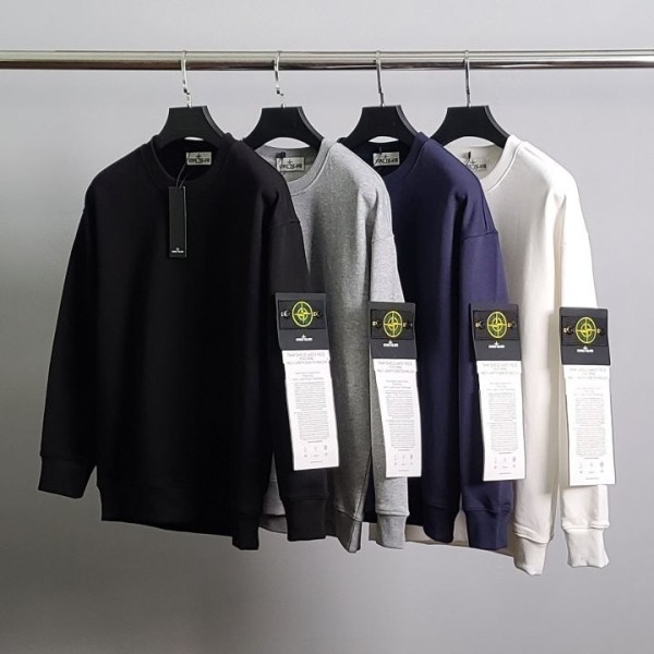 [STONE ISLAND] 로고와펜 코튼 맨투맨 4color-레플리카 사이트 쇼핑몰