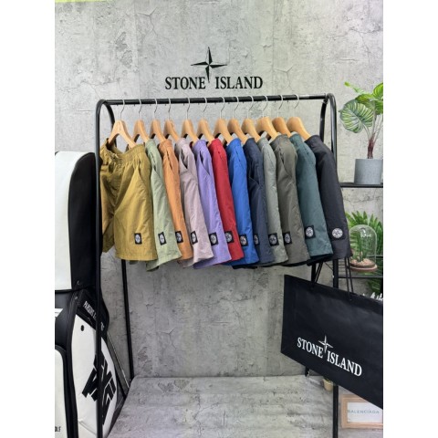 스톤아일랜드 나일론 패치 하프팬츠 12color