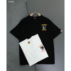휴먼메이드 블랙 베어 헤드 반팔티 - 2 Color