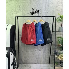 스투시 자수 나일론 하프팬츠 3color