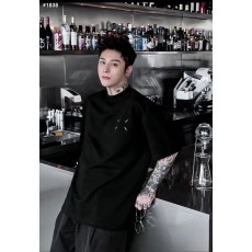 메종 마르지엘라 스티치 로고 반팔티