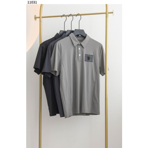 어메이징크리 골프 에센셜 남성 반팔 카라 셔츠 - 3 Color