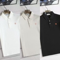 에르메스 H자수로고 반팔 카라티 - 3 Color