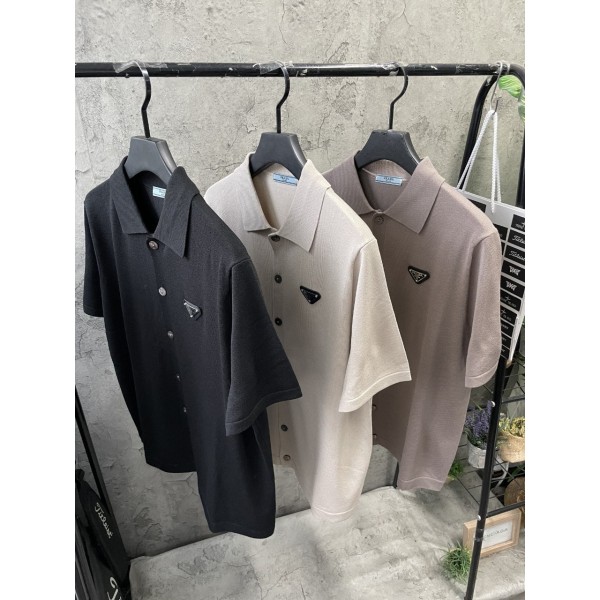 프라다 패치하프 니트 (3color)-레플리카 사이트 쇼핑몰