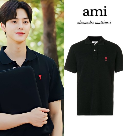 아미(ami) 스몰패치 PK 카라 티셔츠 2color *4차재입고*