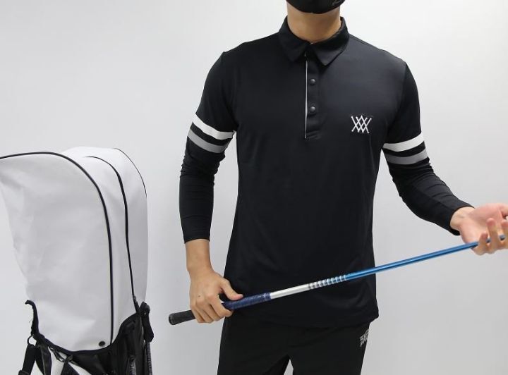 ANEW GOLF 어뉴 완장두줄카라티 2color