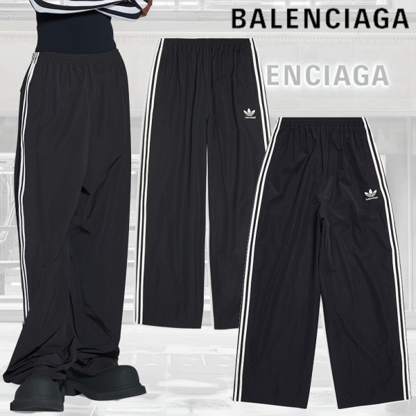 [BALENCIAGA] 발렌시아가 x 아디다스 트랙팬츠 - 블랙-레플리카 사이트 쇼핑몰