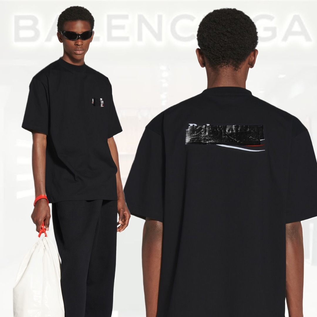 [BALENCIAGA] 발렌시아가 개퍼 로고 반팔티 ( 2 COLOR )