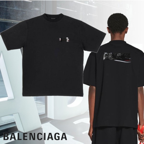 [BALENCIAGA] 발렌시아가 개퍼 로고 반팔티 ( 2 COLOR )-레플리카 사이트 쇼핑몰