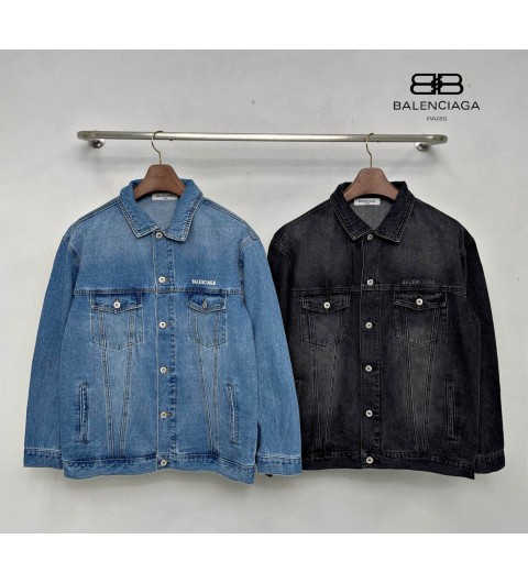 발렌시아가 BB모드 워싱 청자켓