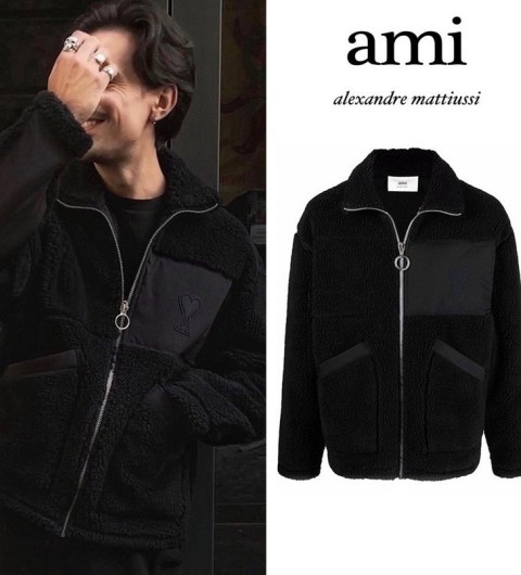 AMI 아미 테크니컬  플리스 자켓 *재입고*