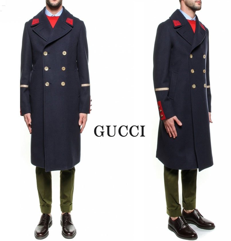 GUCCI 구찌 울캐시미어 코트 (옷걸이,더스트포함)